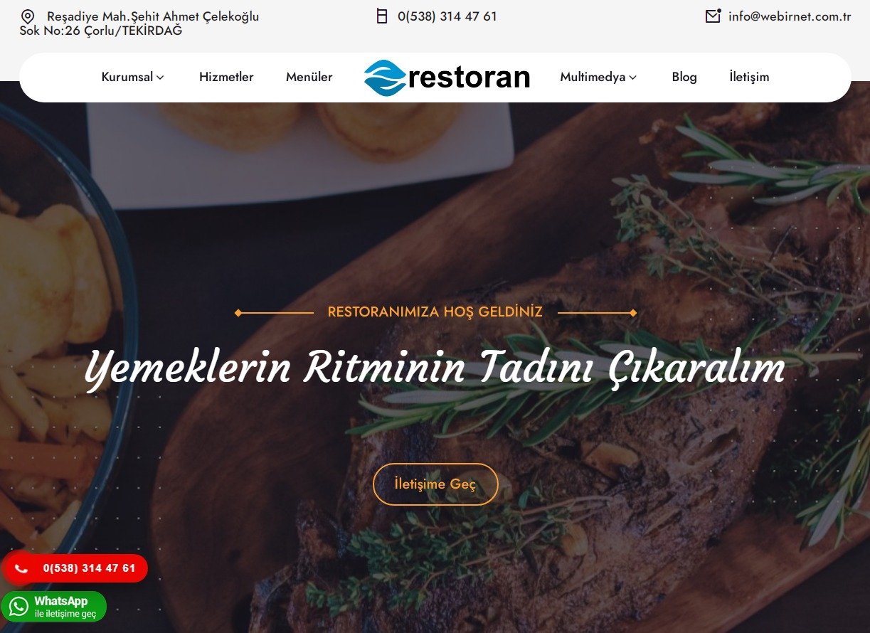 Restoran - Cafe Yazılımı Lite